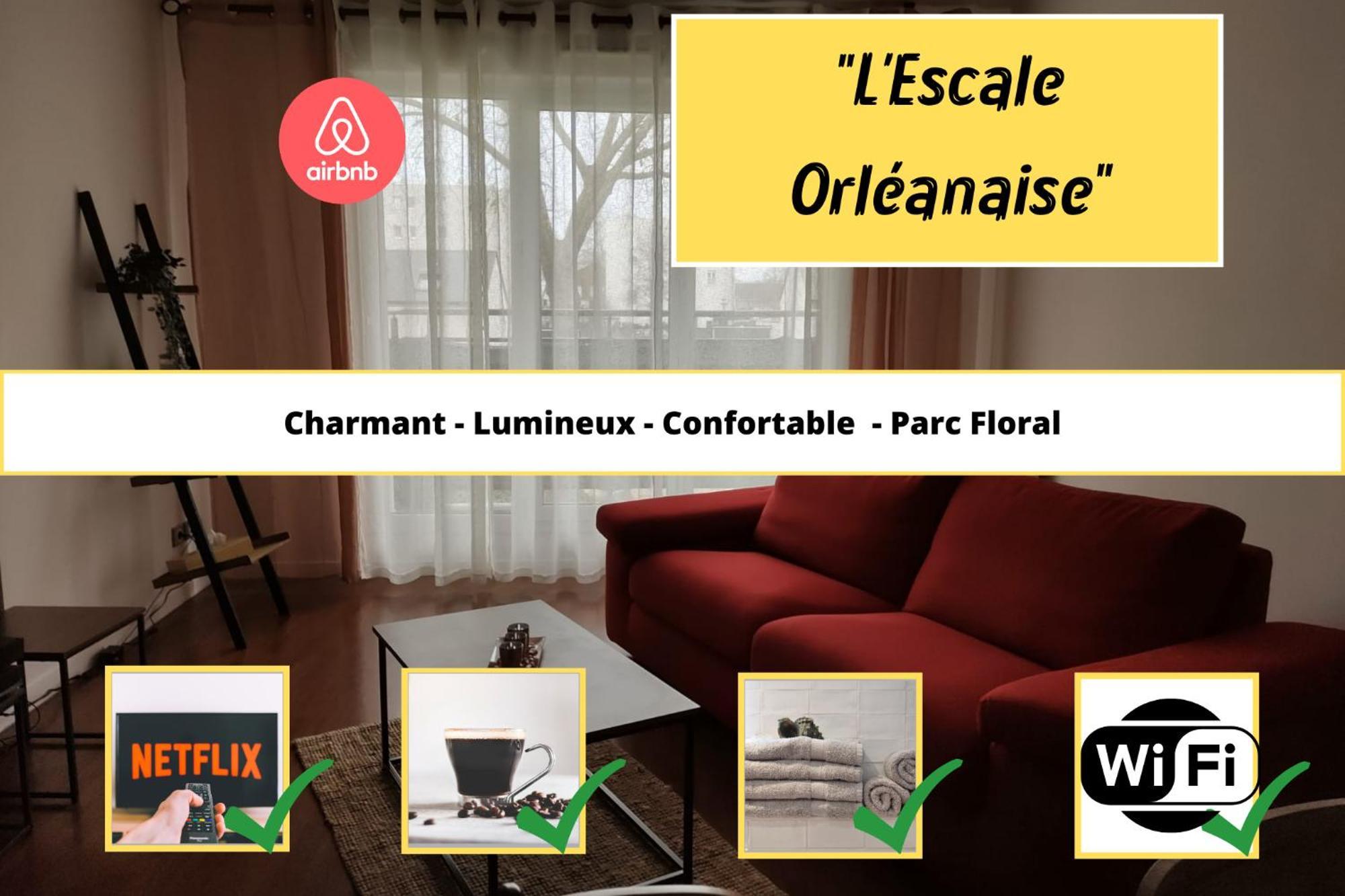 L'Escale Orleanaise Lejlighed Eksteriør billede